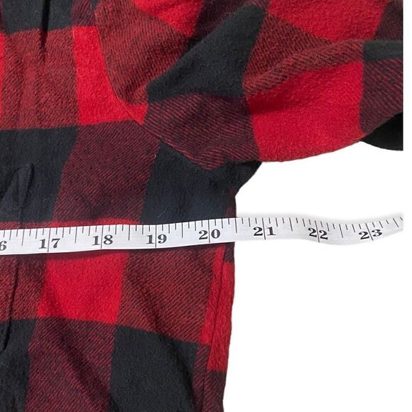 Madewell Flannel Oversized Ex-Boyfriend Shirt in Buffalo Check - Picture 9 of 9